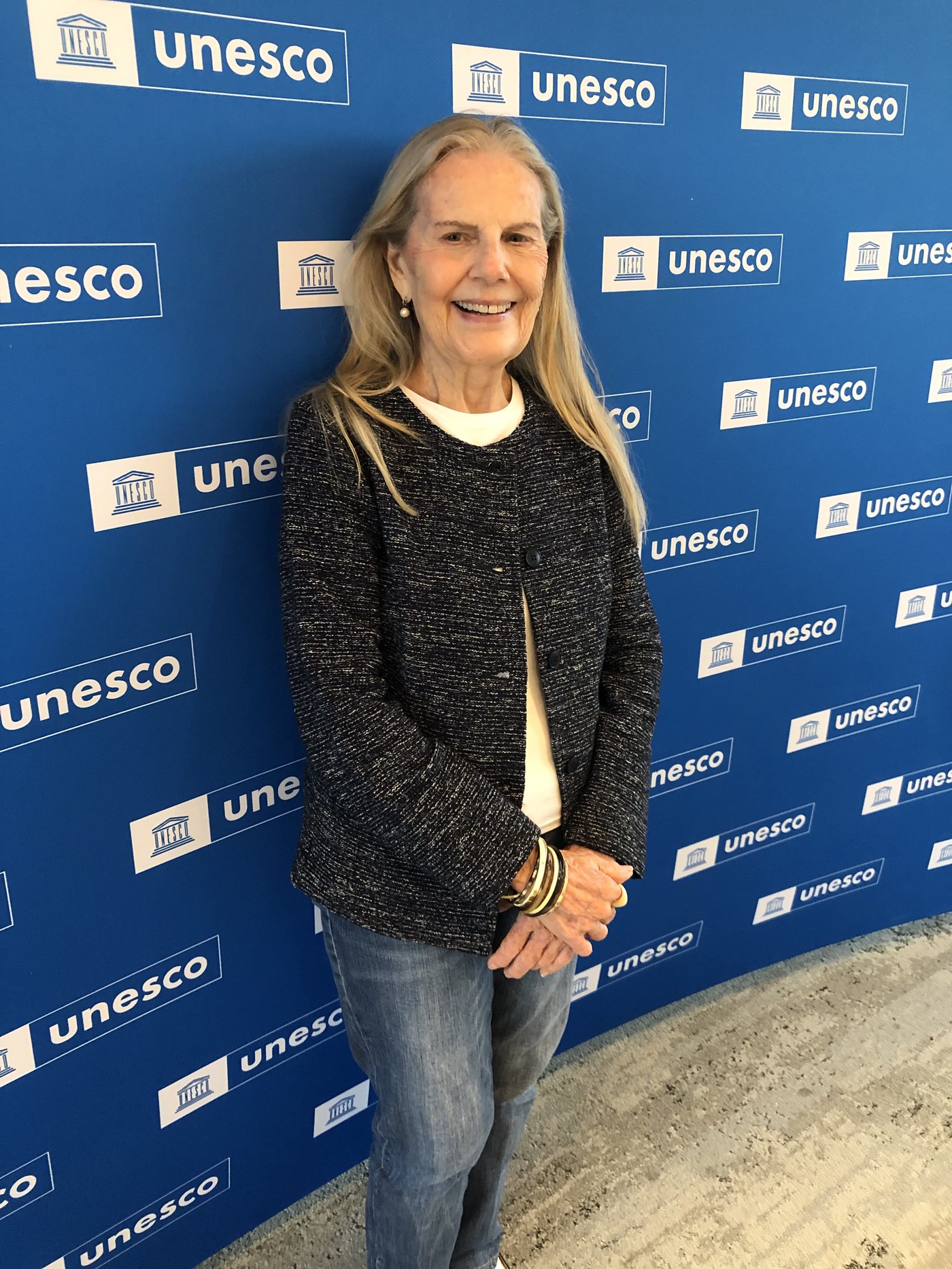 Nancie Caraway at UNESCO