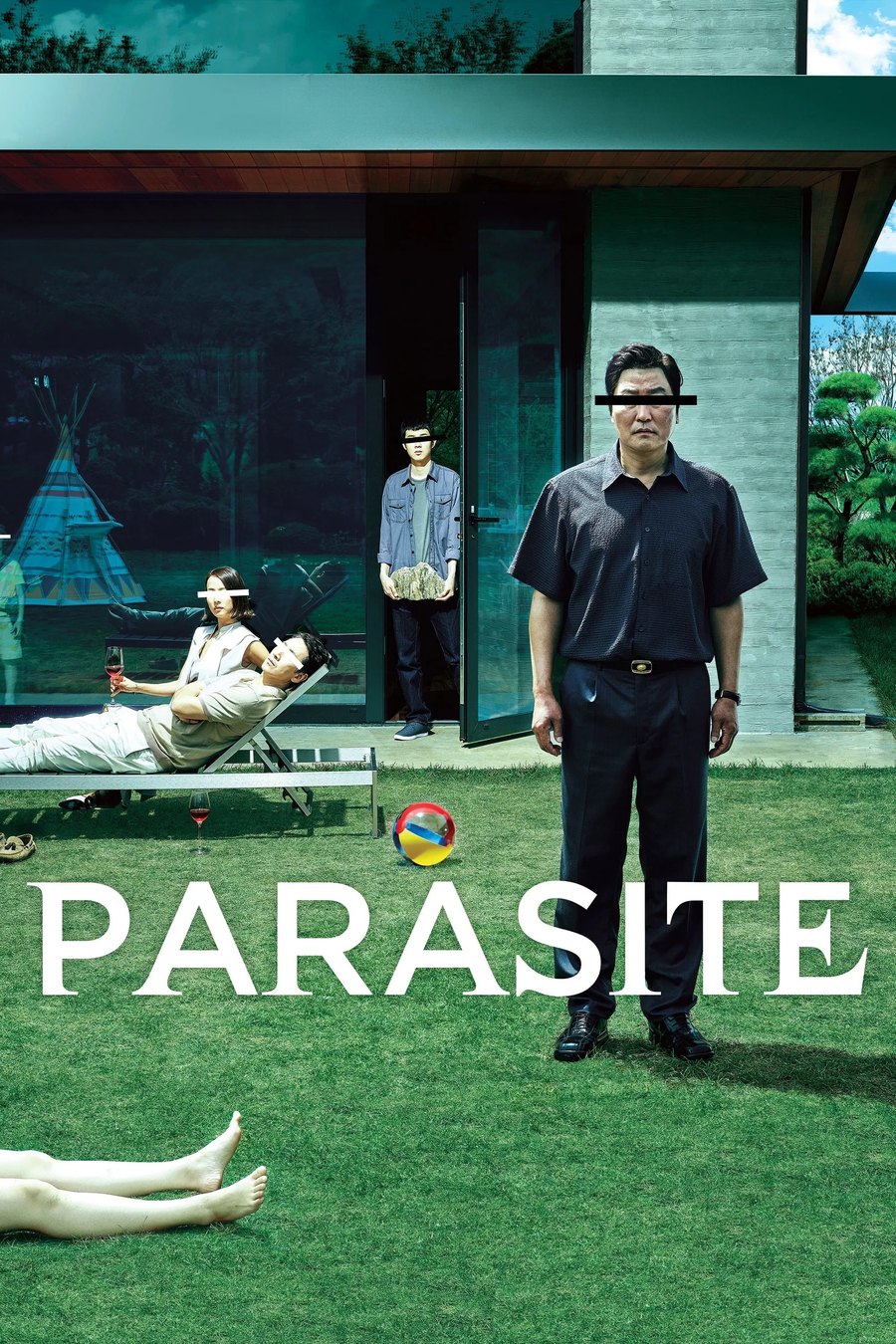 Parasite film poster by Bong Joon-ho